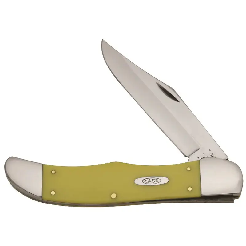 Yelllow Synthetic Smooth Large Folding Hunter