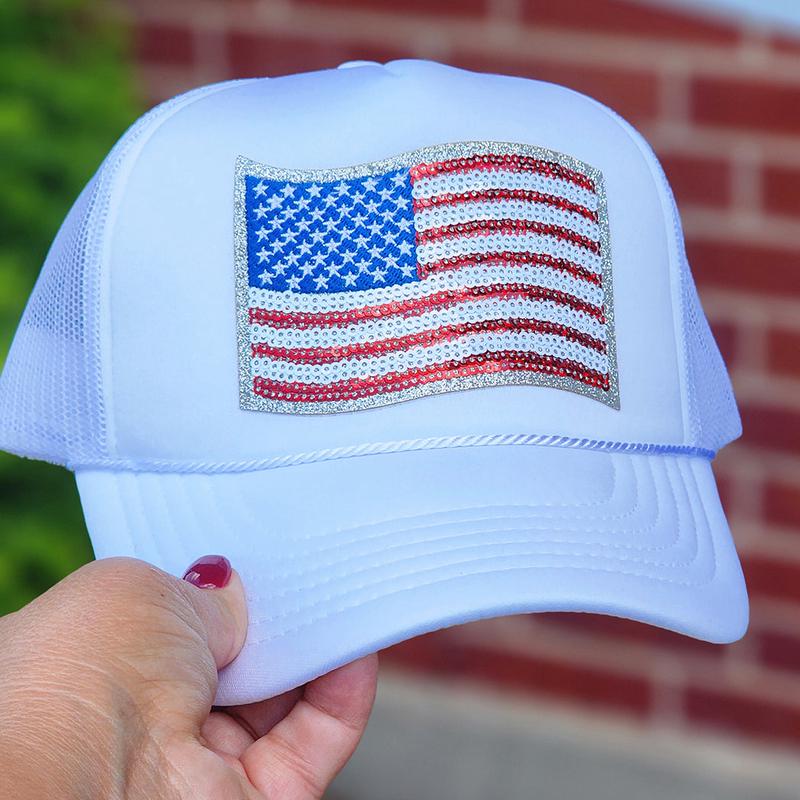 American Flag Cap