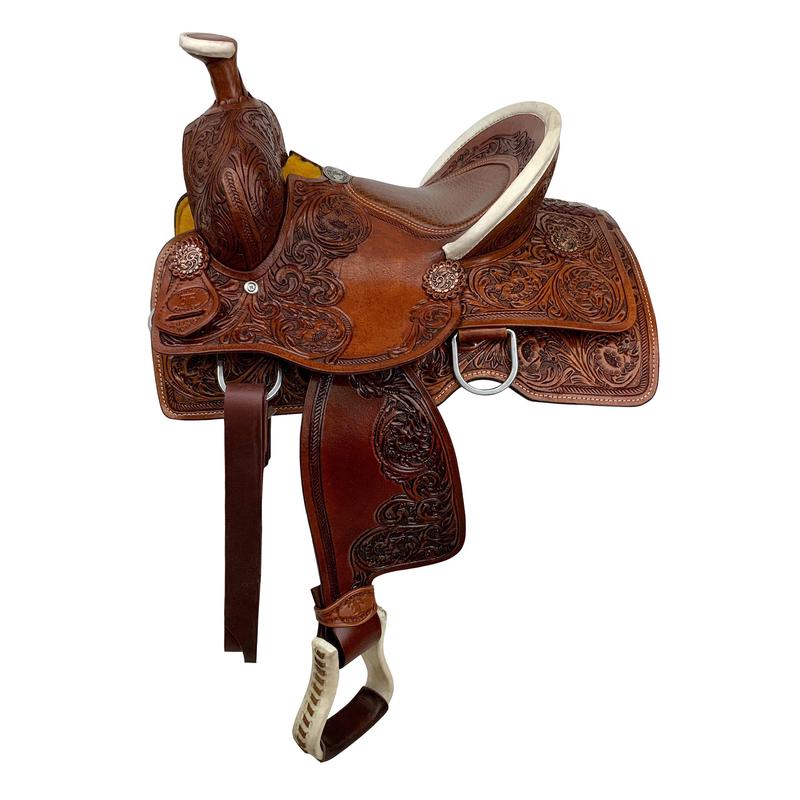Double T Youth Lillies Roper Style Saddle