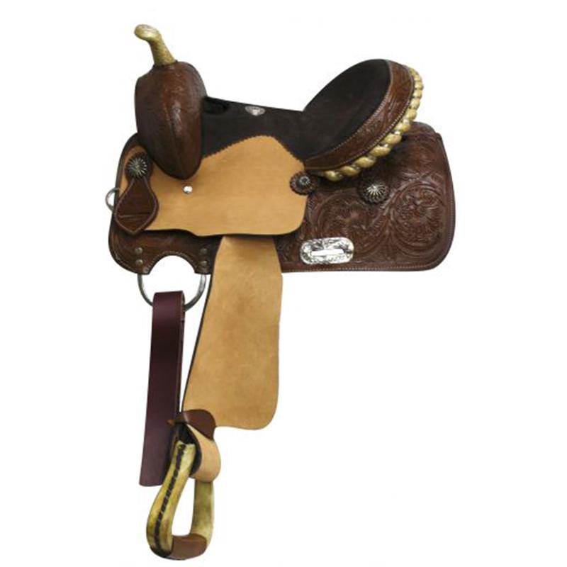 Double T Youth Roughout 13 Inch Saddle