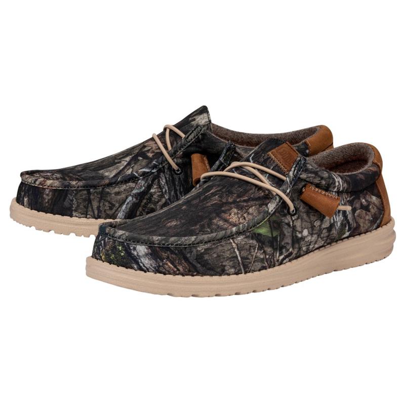 Hey Dude Men's Wally Mossy Oak Camo Shoe