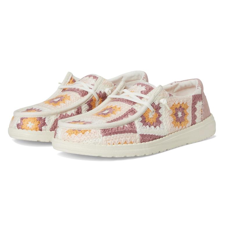 Hey Dude Wendy Cottage Crochet Loafer