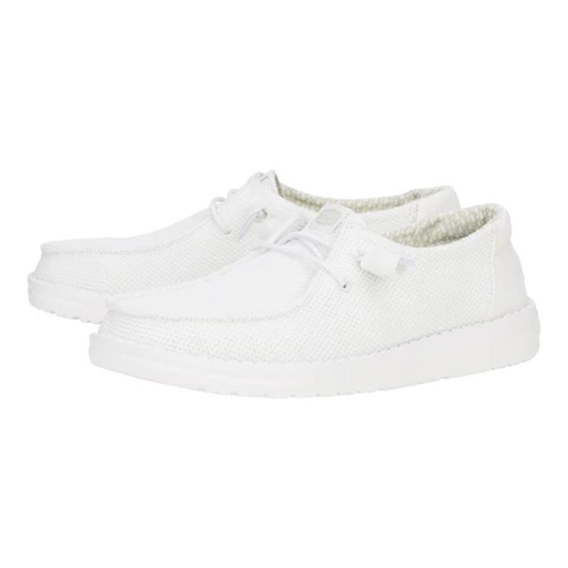 Hey Dude Wendy White Stretch Sox