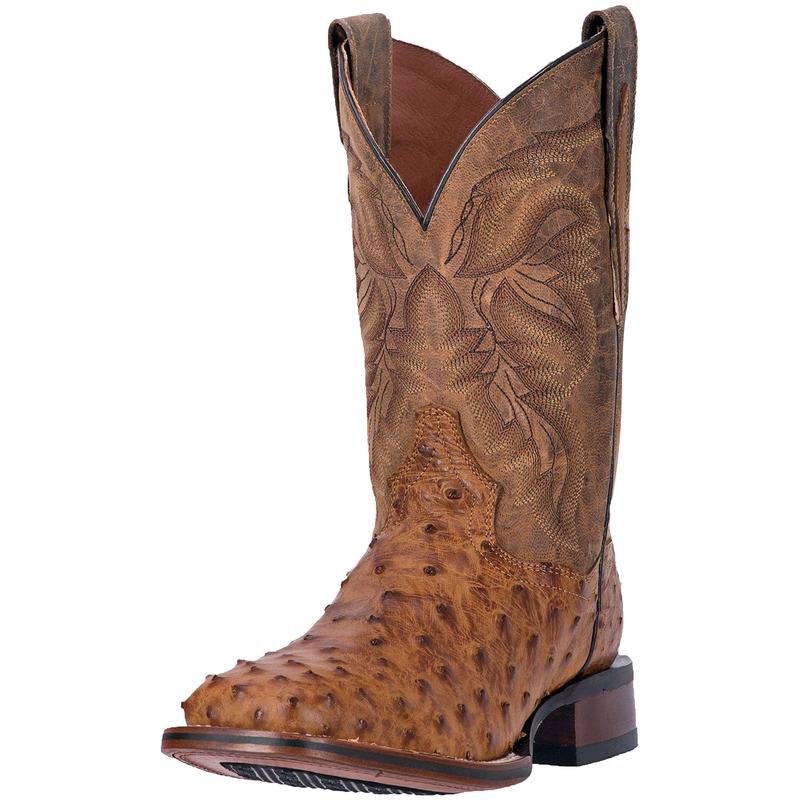 Dan Post Men's Alamosa Full Quill Ostrich Boot