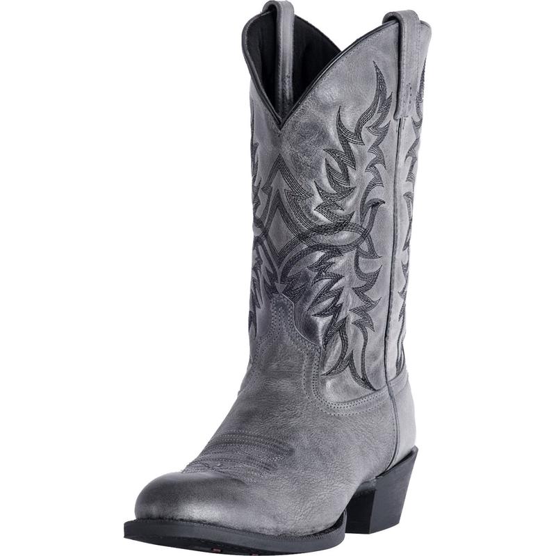Laredo Men's Grey Harding Round Toe Boot