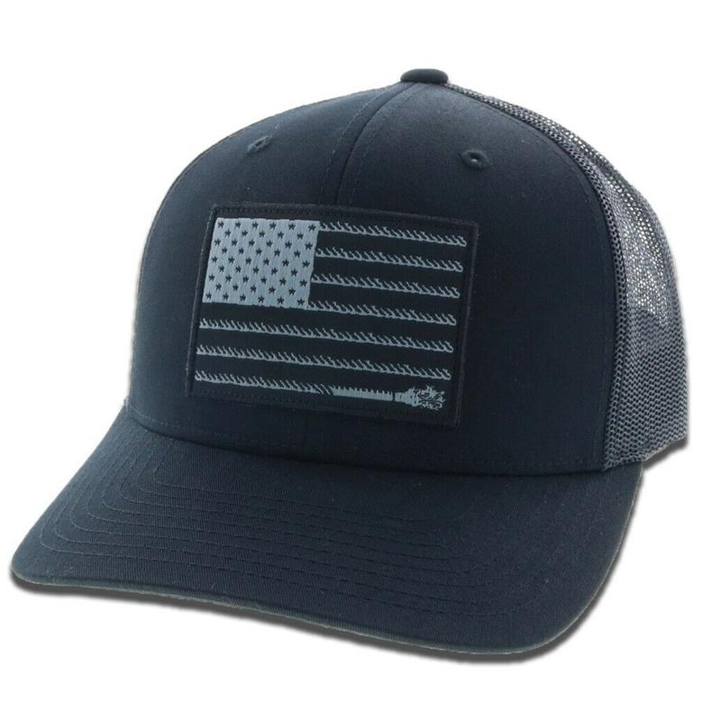 Hooey Black American Flag Cap