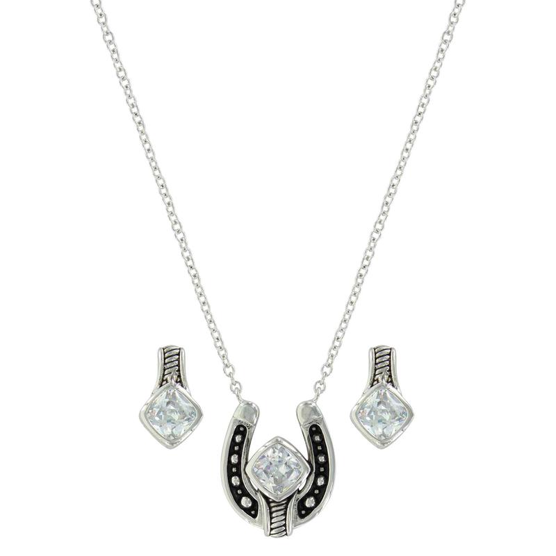 Montana Silver Follow Your Path Horseshoe Jewelry Set