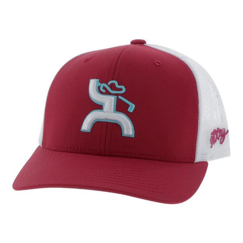 Hooey Youth Pink and White Golf Cap