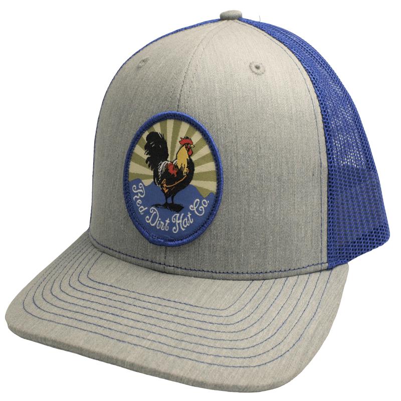Red Dirt Crispy Chicken Grey & Blue Cap