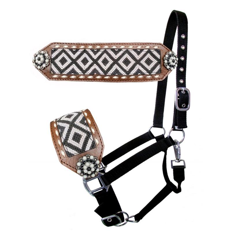 Showman Southwest Inlay Bronc Halter