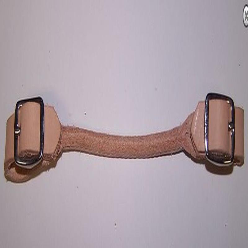 HR Leather Curb Strap Split And Sewn