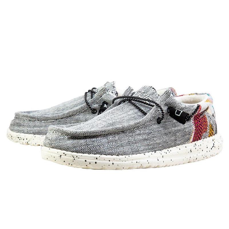 Hey Dude Wally Etno Woven Grey