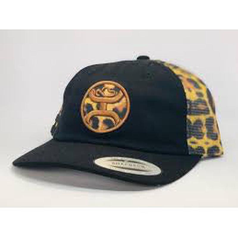 Cheetah and Black Hooey Cap
