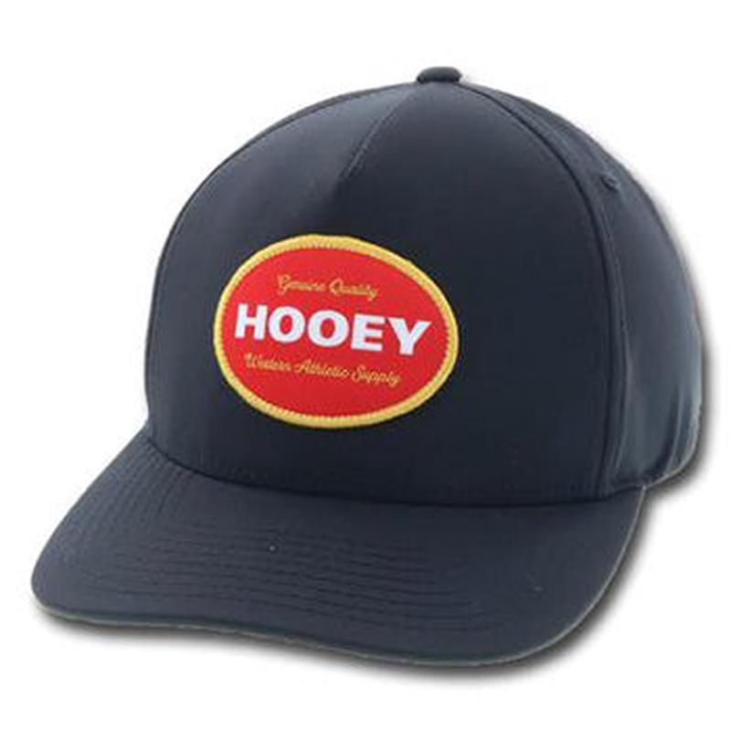 Hooey Youth Black with Red Patch Cap
