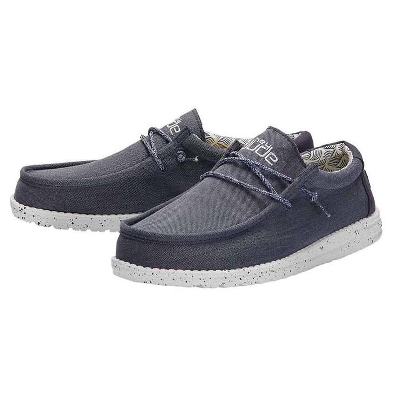 Hey Dude Wally Chambray Navy