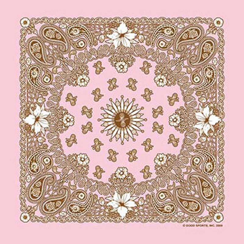 Carolina Bandana Poly Cotton Pink
