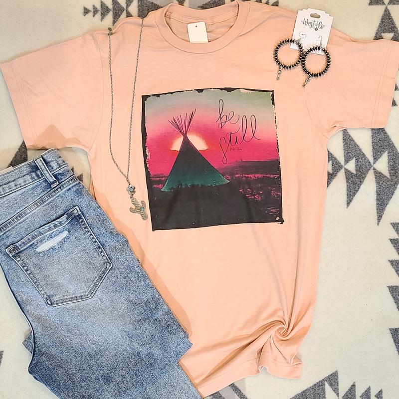Teepee Be Still Tee
