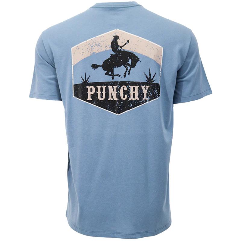 Hooey Denim Blue Ranchero Punchy Tee