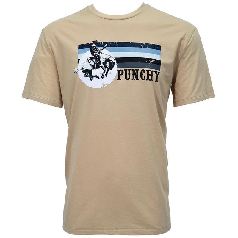 Hooey Tan Punchy Bronc Tee