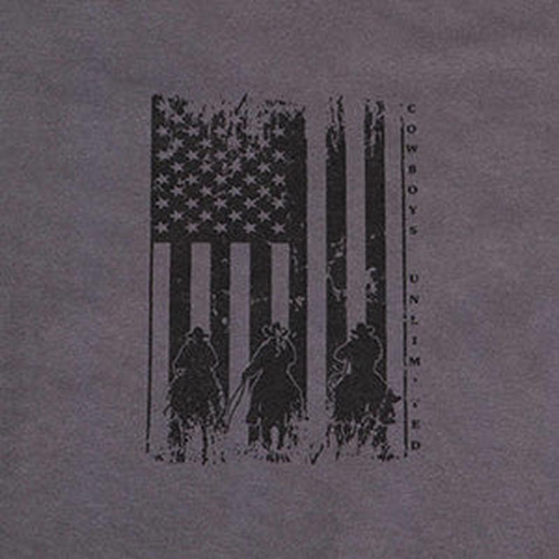 Charcoal American Posse Tee