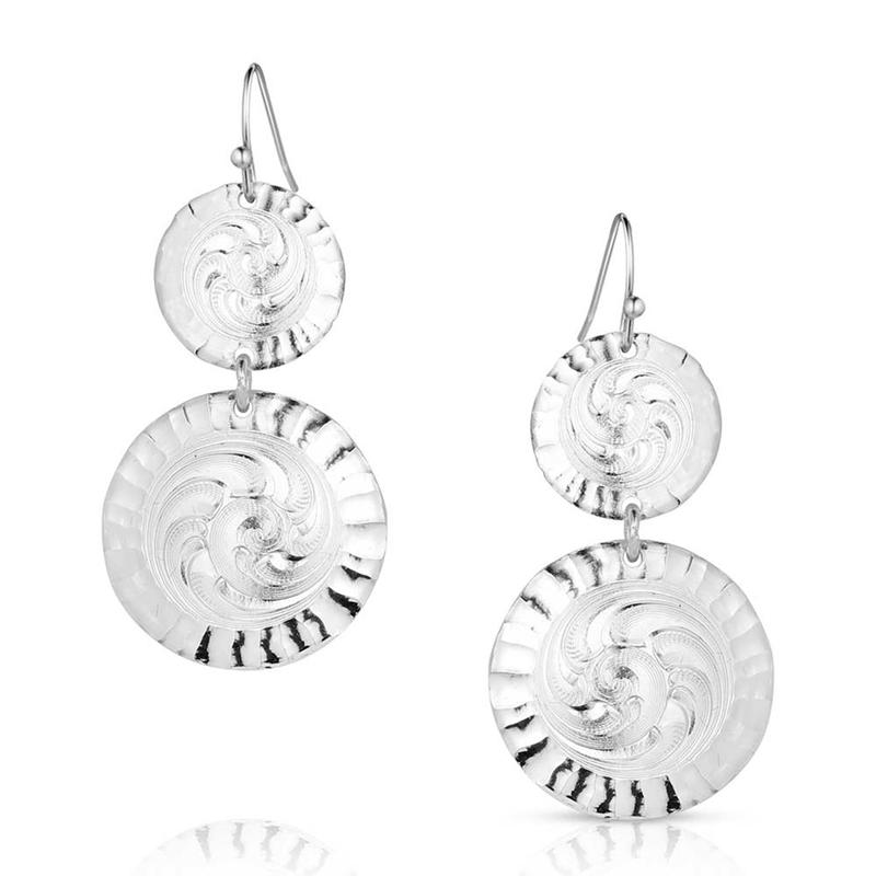 Montana Silversmith Sundance Conchos Earrings