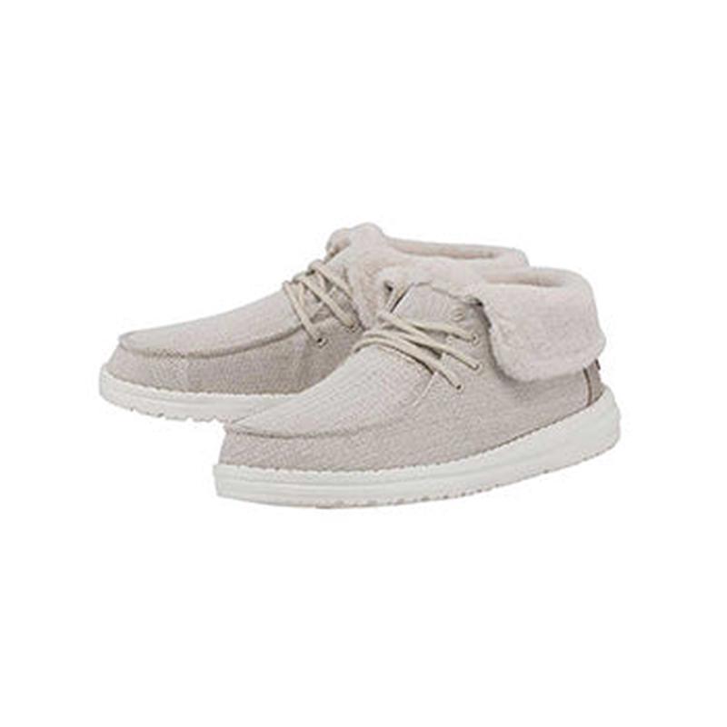 Hey Dude Herringbone Cream Britt