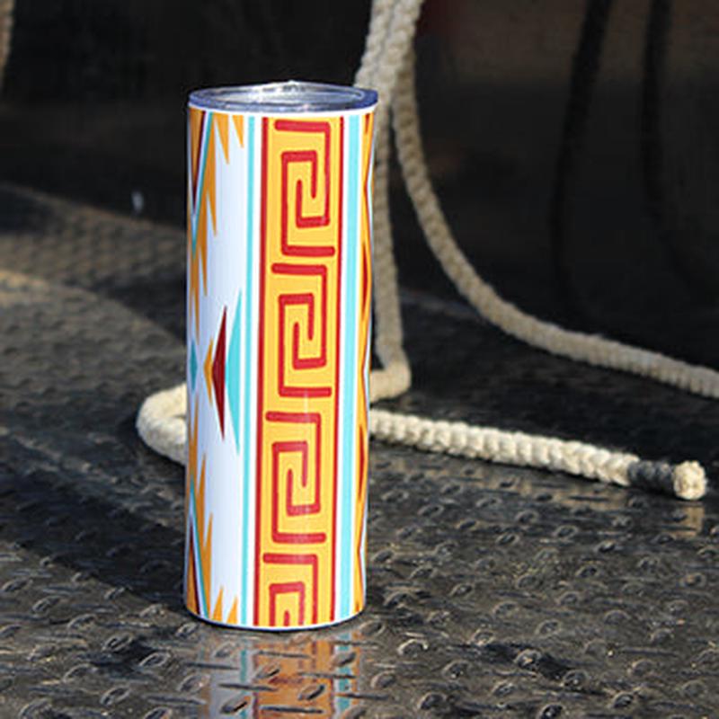 SaddleBlanket Orange Tumbler