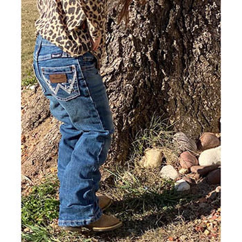Wrangler Girls Star Bootcut Jeans