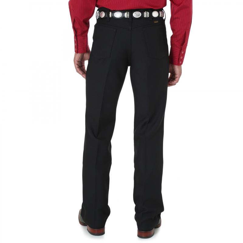 Wrangler Men's Wrancher Black Dress Pants