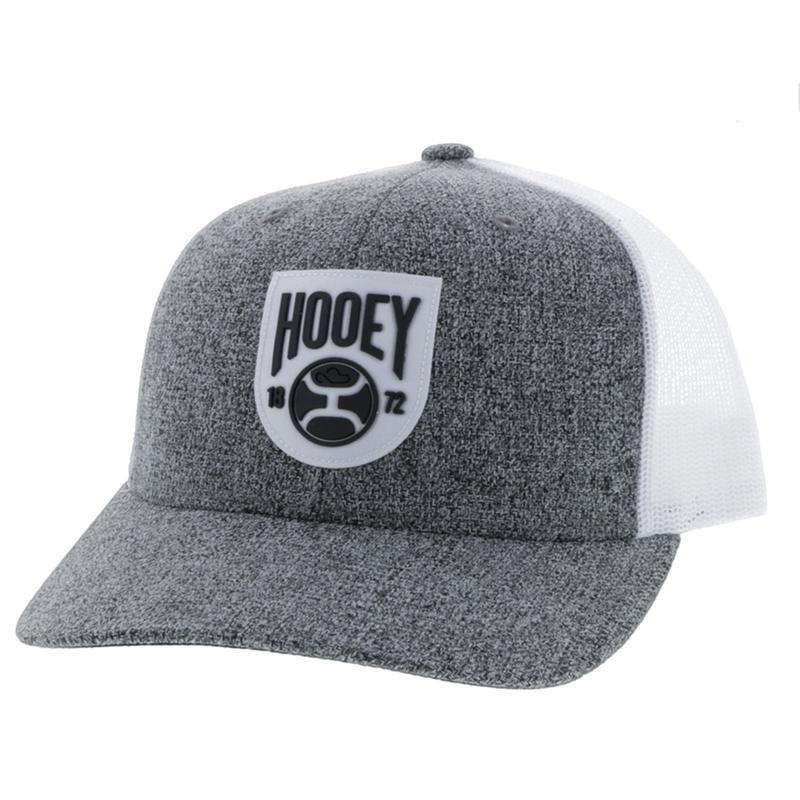 Hooey Grey & White Cap