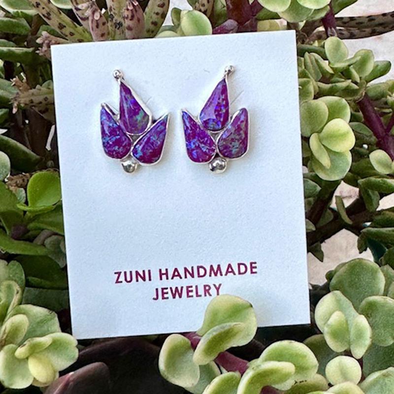 "Zadie" Zuni Opal Studs