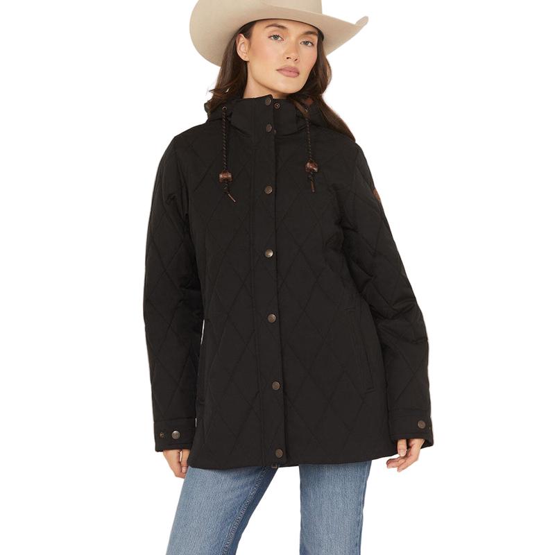 Cinch Women's Black Barn Coat