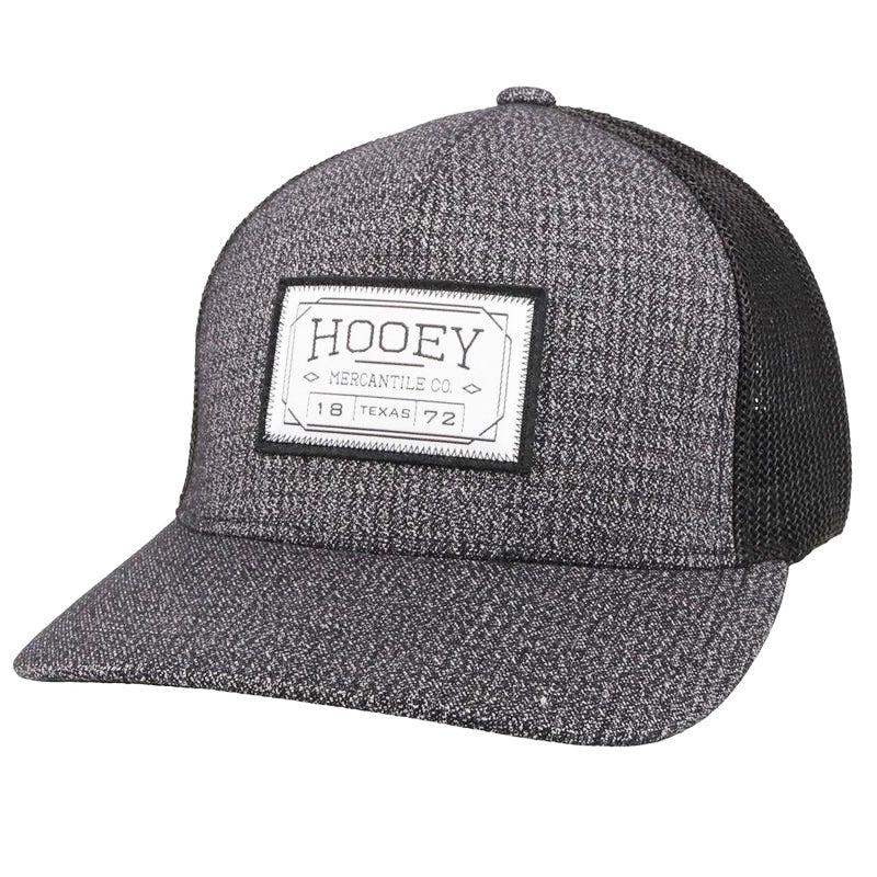 Hooey Black & Grey Pattern "Doc" Cap-Hooey Mercantile Patch