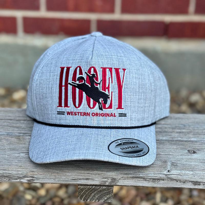 Hooey Wild Ride Heather Grey Cap