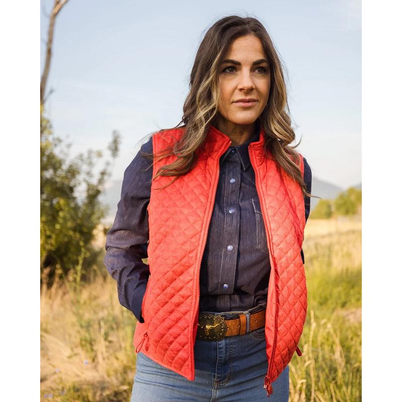 Outback Red Paisley Wilona Vest