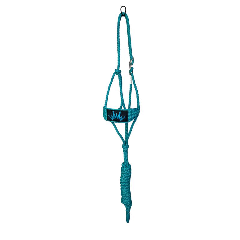 Best Ever Mule Tape Halter Teal