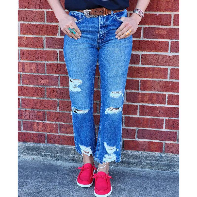 Flying Monkey High Rise Straight Lolita Jean