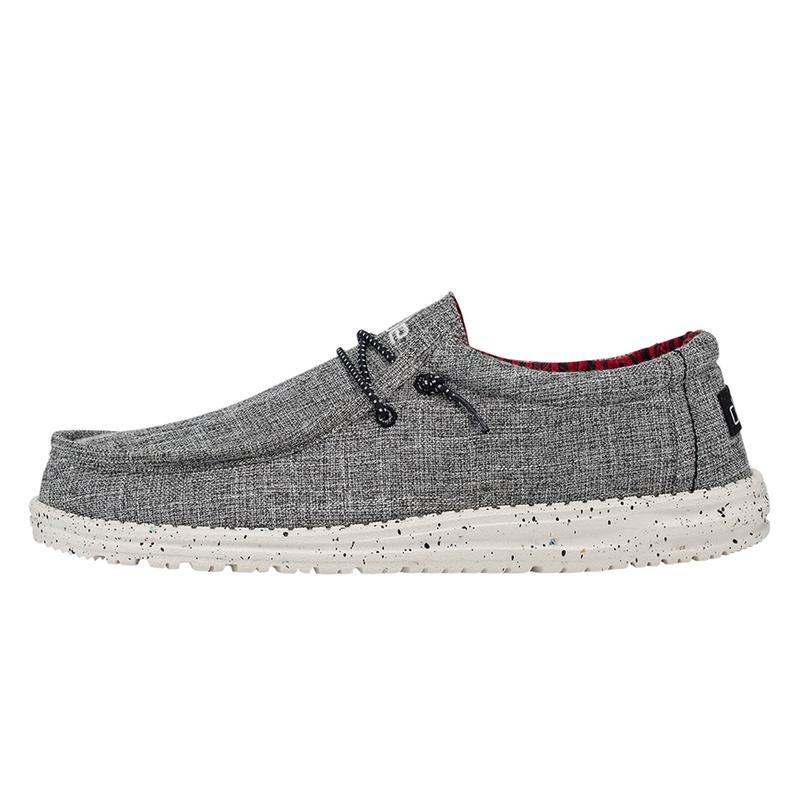 Hey Dude Wally Eco Linen Black