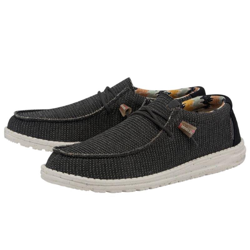 Hey Dude Wally Knit Charcoal