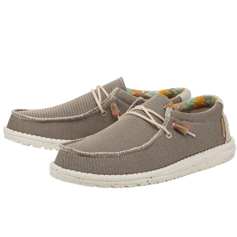 Men's Hey Dude Wally Eco Sox Desert Brown