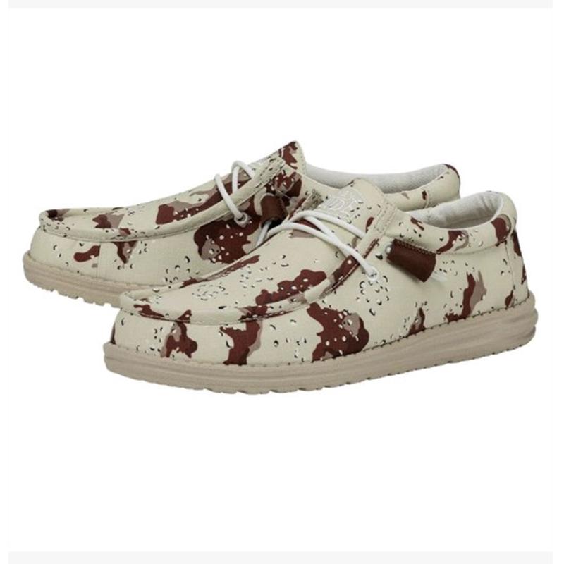 Hey Dude Men's Wally Ripstop D Camo
