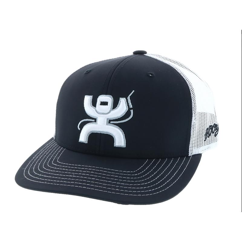 Hooey Black & White Arc Welder Cap