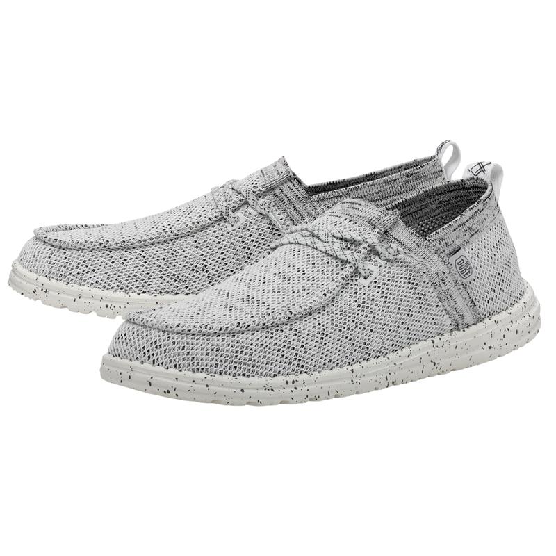 HEY DUDE WALLY HALO STONE WHITE