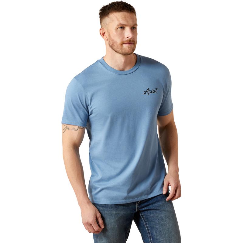 Ariat Men's Blue Cattle Co Tee