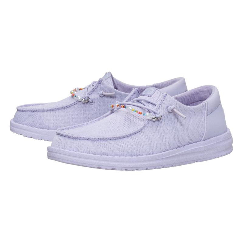 Hey Dude Purple Wendy Funk Shoelry