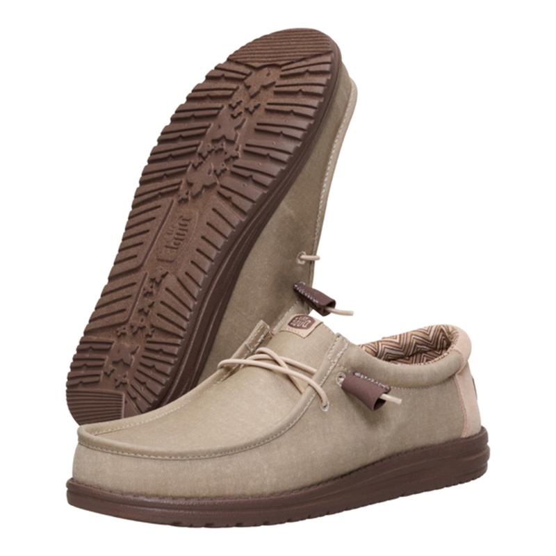 Hey Dude Wally Stretch Canvas Shoes