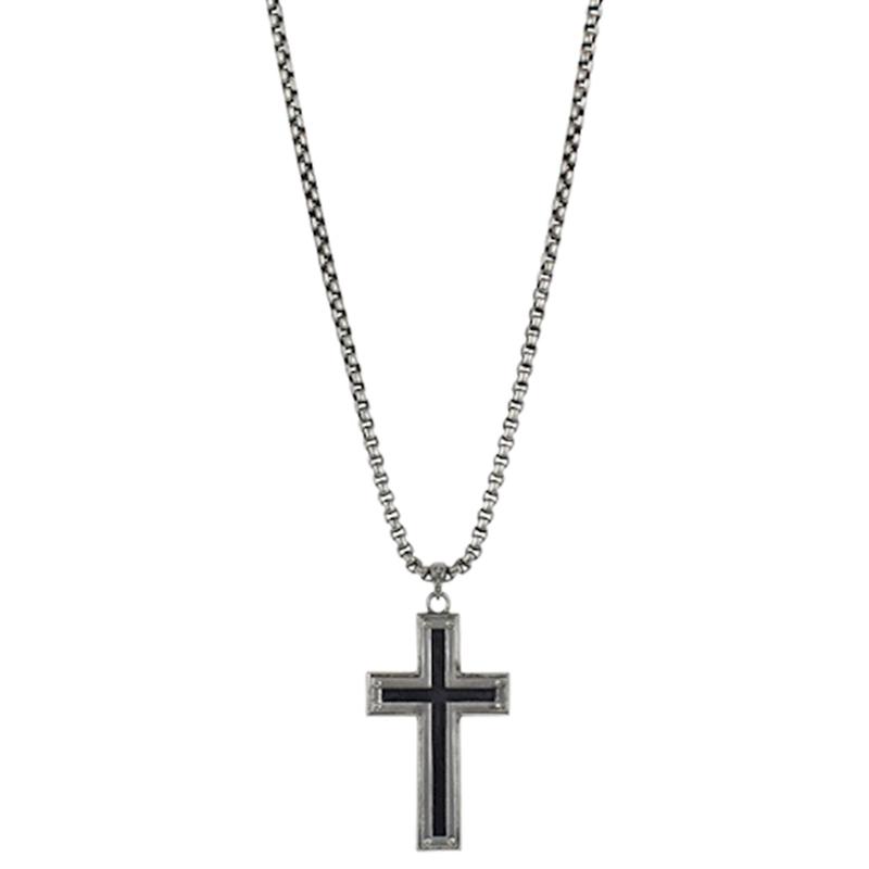 Justin Men's Reversable Cross Necklace