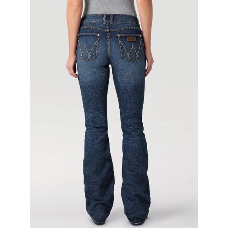 Wrangler Women's Retro Mid Rise Jeans