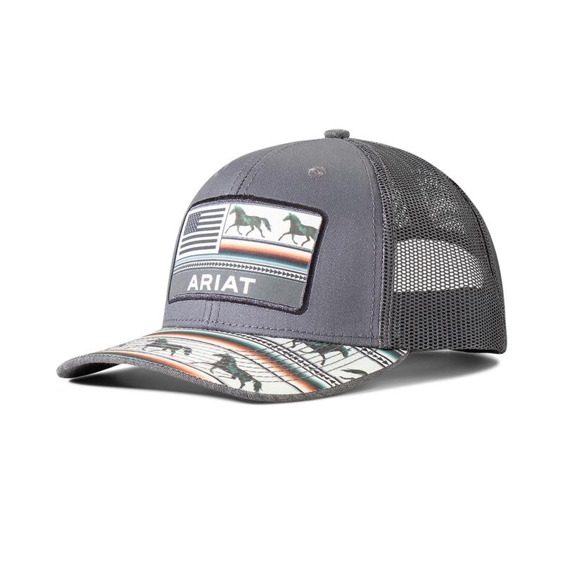 Ariat Women's Baseball Patch Horse Cap