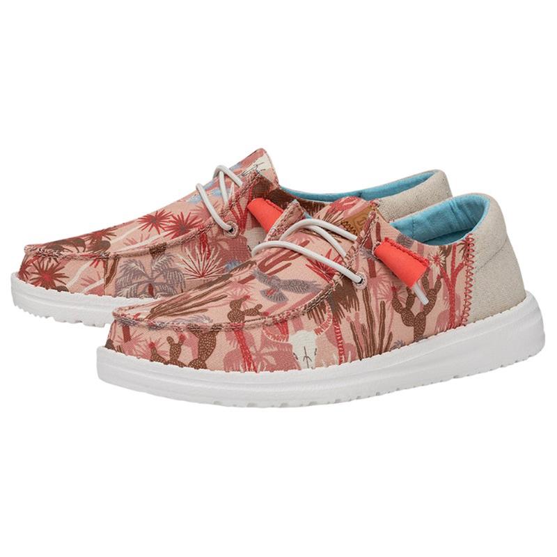 Hey Dude Wendy Funk Oasis Pink Shoes